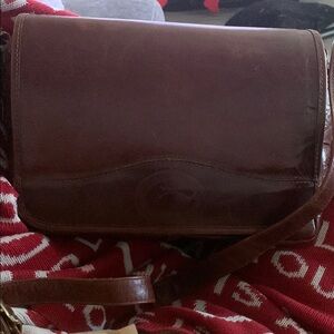 Dooney and Burke vintage Brown Leather Shoulder Bag